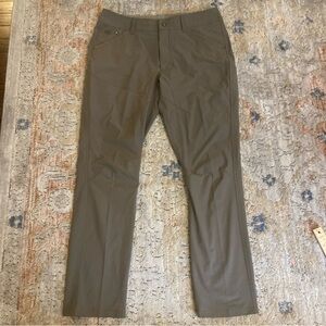 KÜHL Silencr Rogue Men's 34x32 Khaki Ripstop Technical Gorpcore Hiking Outdoor